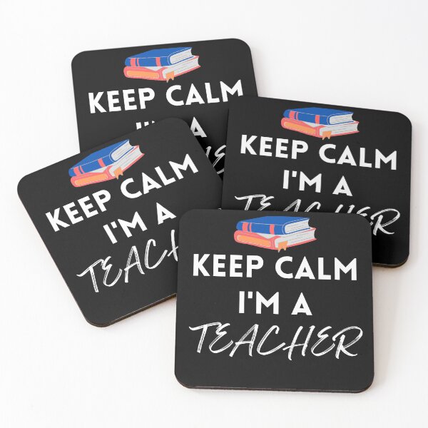 Item preview, Keep Calm I'm a Teacher designed and sold by curlybubbles.