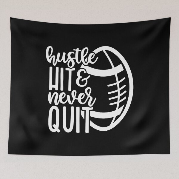 Item preview, Hustle Hit And Never Quit designed and sold by ohmier.