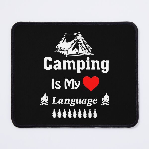 Item preview, Camping Is My Language - White designed and sold by Leoster.