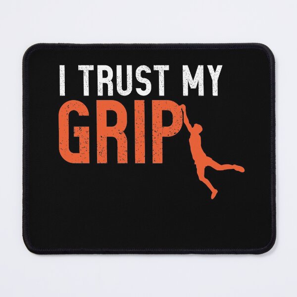 Item preview, Bouldering - I trust my grip - climbing - gift designed and sold by Raika-Kokuin.