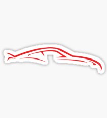 Sport Car Line Sticker
