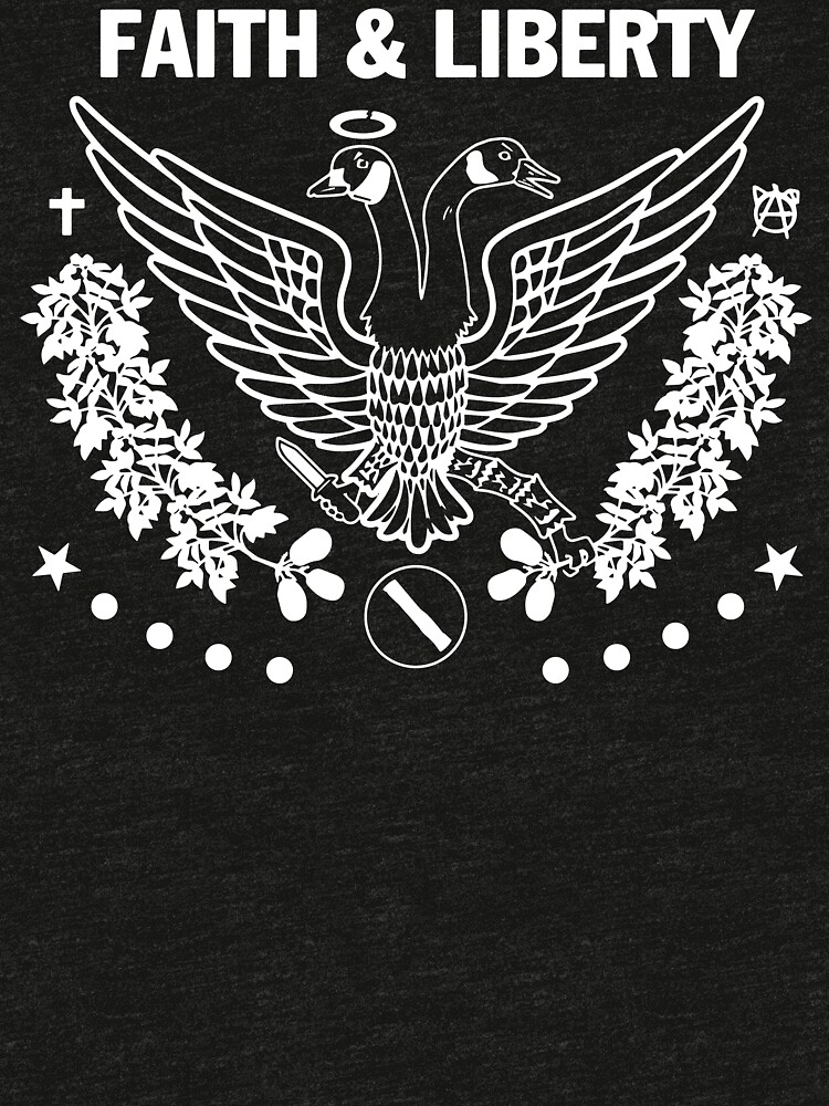 Thumbnail 7 of 7, Tri-blend T-Shirt, Faith & Liberty Band Style designed and sold by faithandliberty.