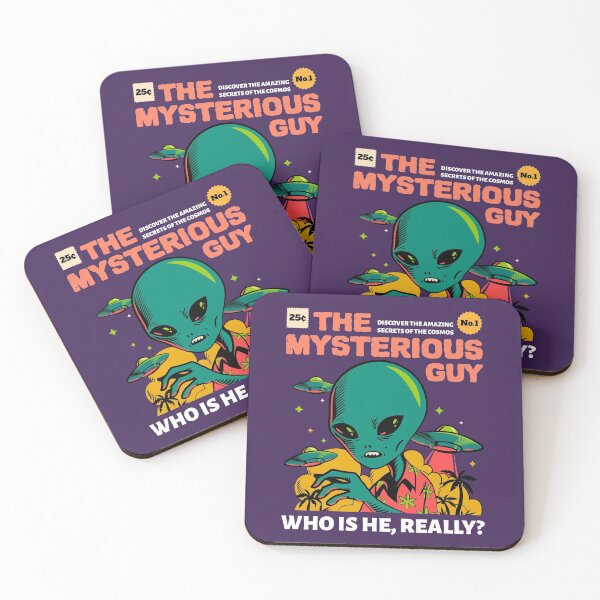 Item preview, The Mysterious Guy Alien designed and sold by MnEmzStudio.