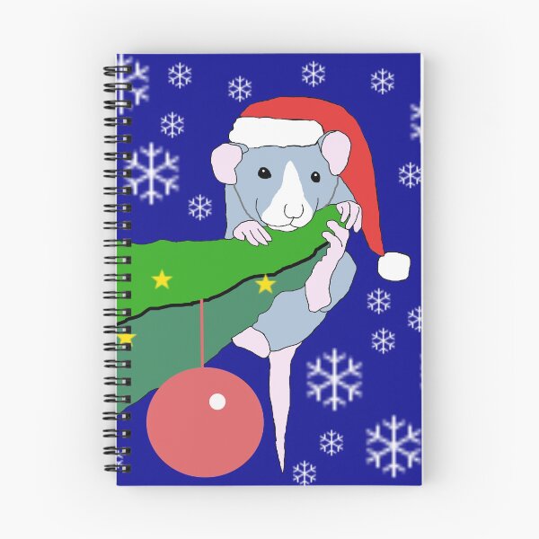 Item preview, The Christmas Tree Rat designed and sold by mindgoop.