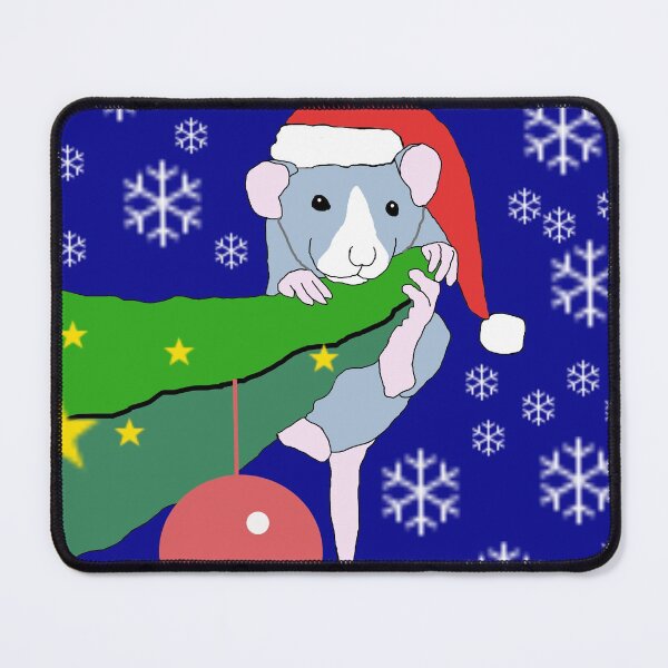 Item preview, The Christmas Tree Rat designed and sold by mindgoop.