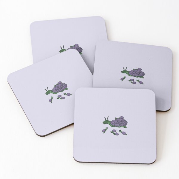 Item preview, Grape Snail Family designed and sold by Risky Beetle.