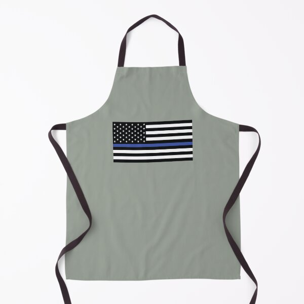 Item preview, Thin Blue Line Police Flag designed and sold by Sheepherder120.