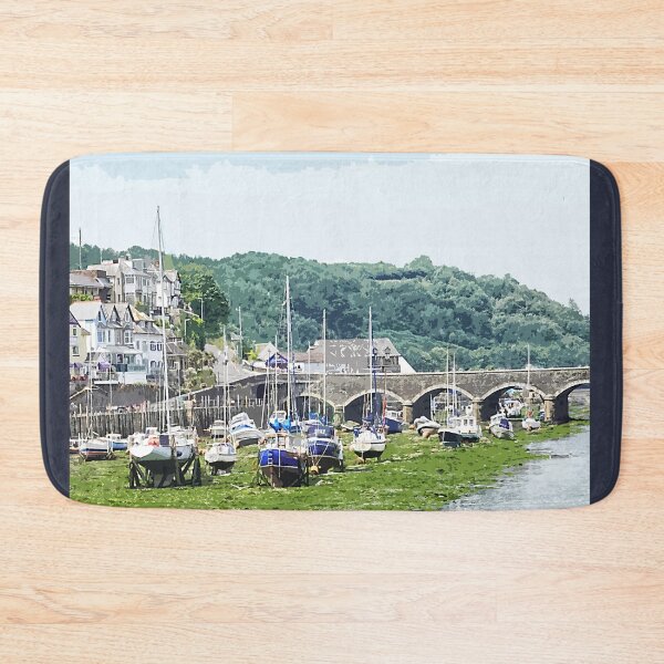 Item preview, Looe Cornwall art gift. England UK designed and sold by BarbaraGlebska.