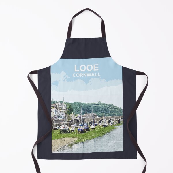 Item preview, Looe Cornwall art gift. England UK designed and sold by BarbaraGlebska.