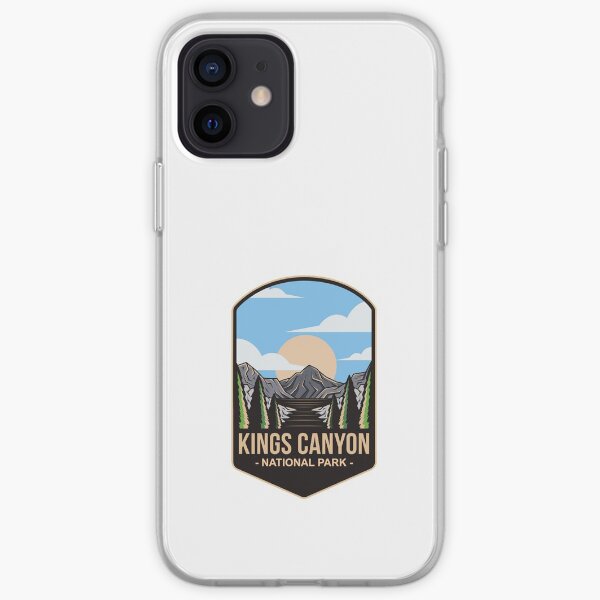 Kings Canyon National Park, For Mountain Lovers, Camping Lovers iPhone Soft Case