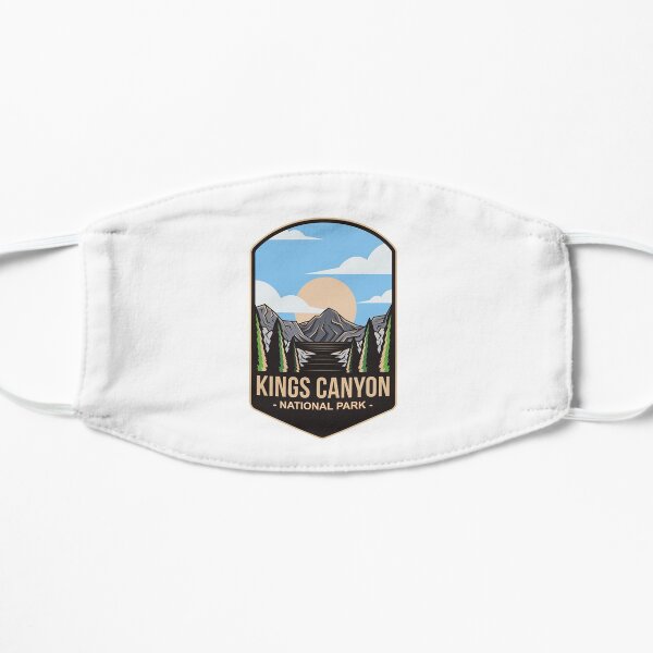 Kings Canyon National Park, For Mountain Lovers, Camping Lovers Flat Mask
