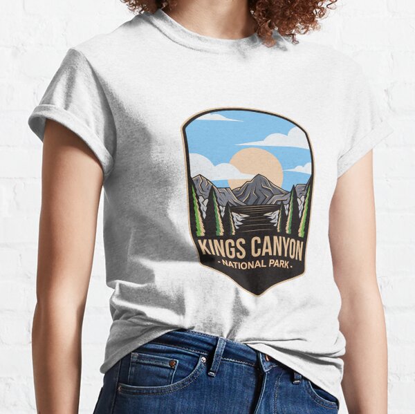 Kings Canyon National Park, For Mountain Lovers, Camping Lovers Classic T-Shirt
