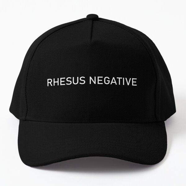 Rhesus Negative Baseball Cap