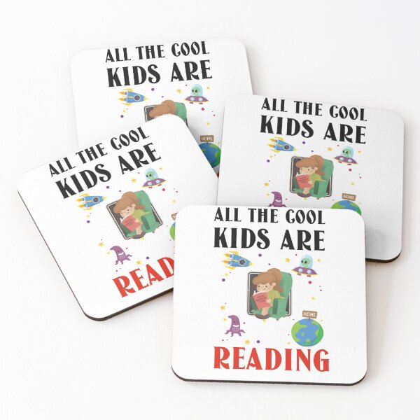 Item preview, All the cool kids are reading designed and sold by infazbdeen.