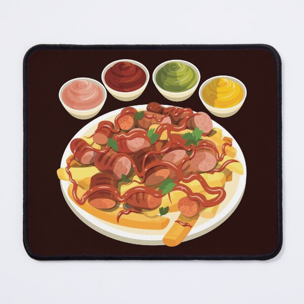 Item preview, Salchipapa With Sauces designed and sold by Alicia Chee.