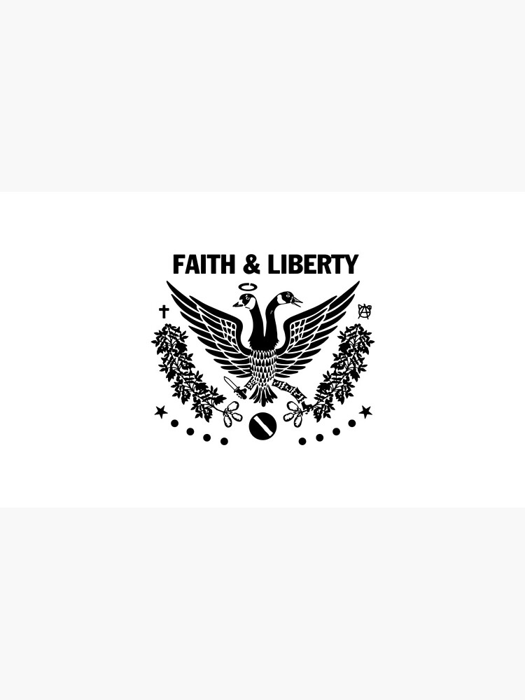 Thumbnail 6 of 6, Coffee Mug, Faith & Liberty Band Style designed and sold by faithandliberty.