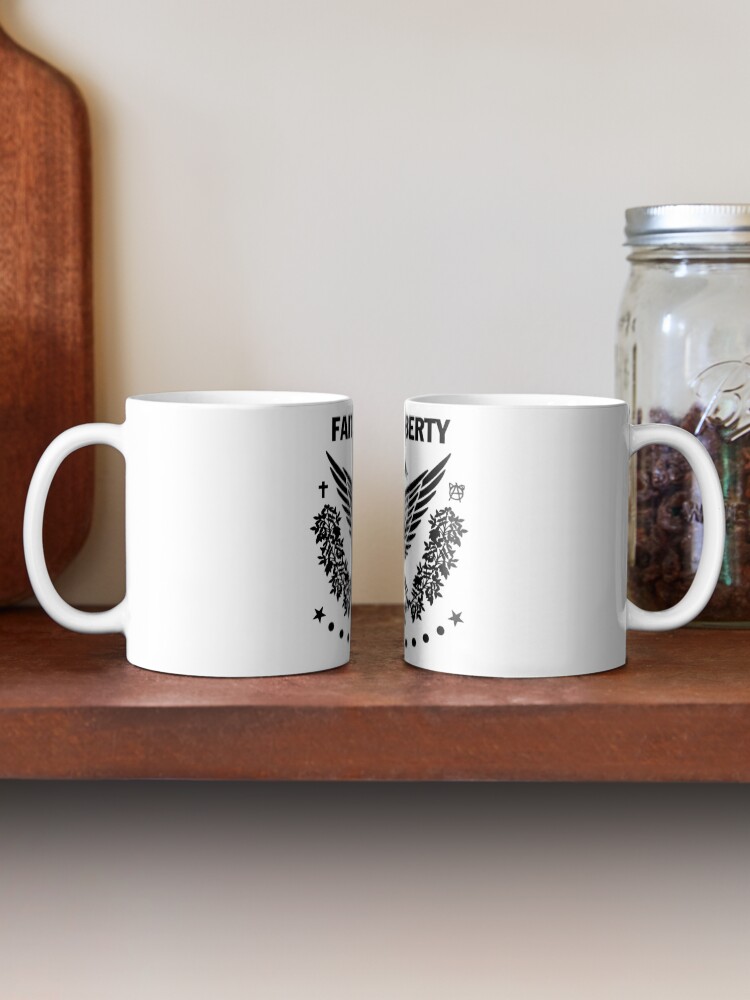 Thumbnail 2 of 6, Coffee Mug, Faith & Liberty Band Style designed and sold by faithandliberty.