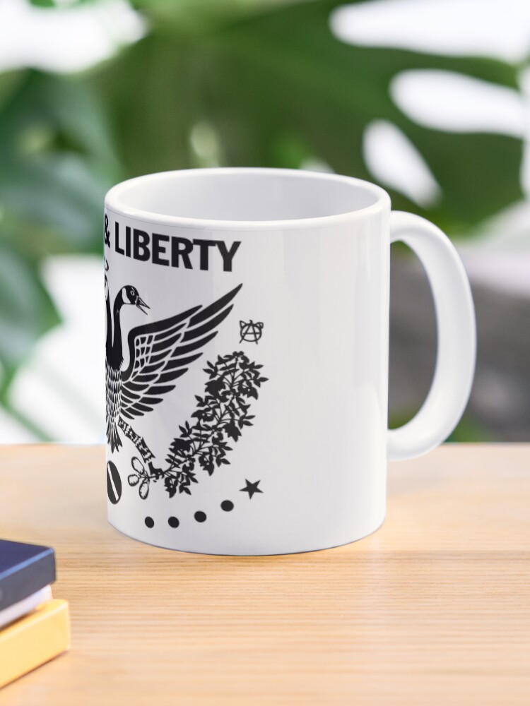 Thumbnail 1 of 6, Coffee Mug, Faith & Liberty Band Style designed and sold by faithandliberty.