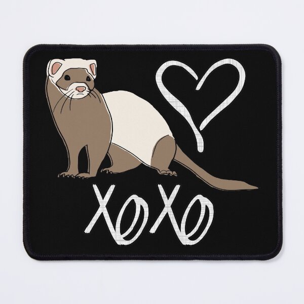Item preview, Ferret XOXO designed and sold by JannaSalak.