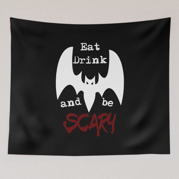 Item preview,  Eat Drink And Be Scary designed and sold by superdumb70.