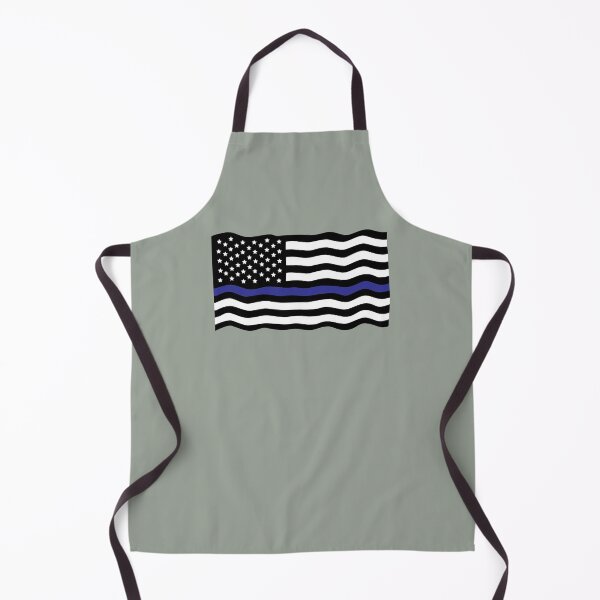 Item preview, Thin Blue Line Police Flag designed and sold by Sheepherder120.