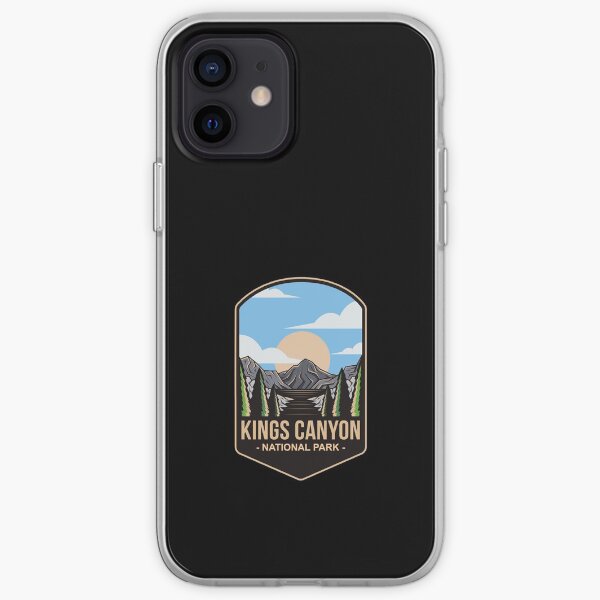 Kings Canyon National Park, For Mountain Lovers, Camping Lovers iPhone Soft Case