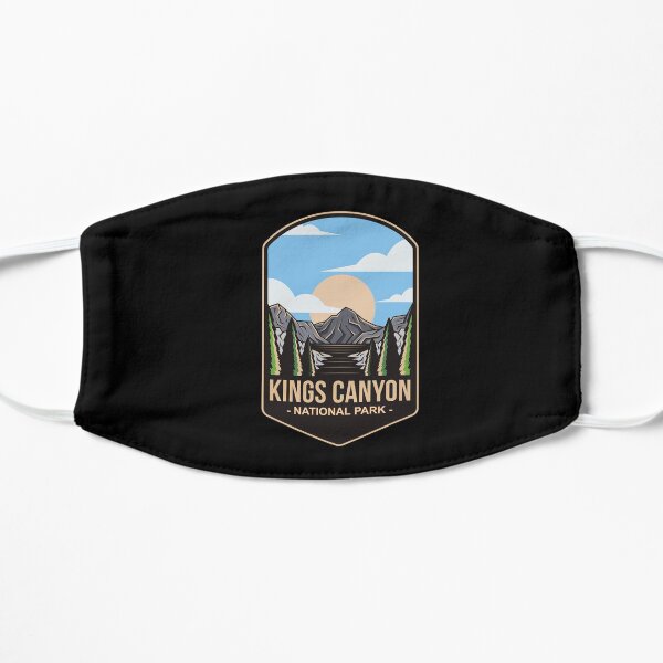 Kings Canyon National Park, For Mountain Lovers, Camping Lovers Flat Mask