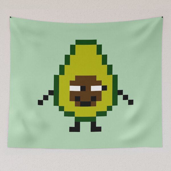 Item preview, Smiling Avocado - Fruits designed and sold by gambarin-art.