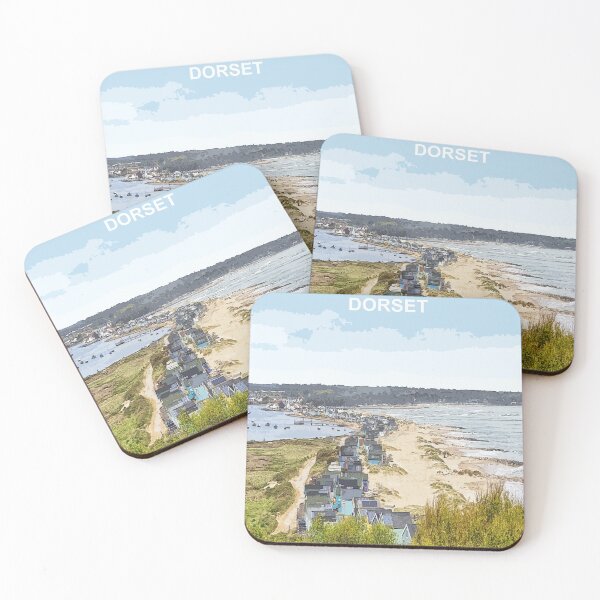 Item preview, Mudeford Dorset art gift. England UK designed and sold by BarbaraGlebska.