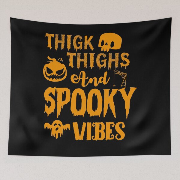Item preview, Thick Thighs And Spooky Vibes designed and sold by Alisigner.