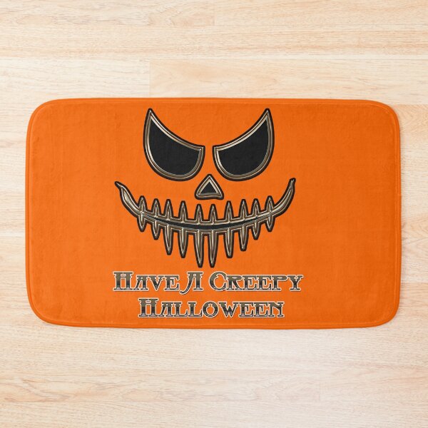 Item preview, Have a Creepy Halloween, Grinning Pumpkin Face designed and sold by ronnieyoung.