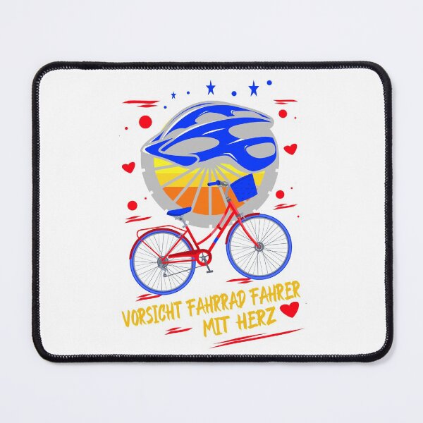 Item preview, Caution bicycle riders with a heart designed and sold by vibeno1.