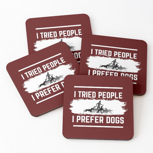 Item preview, I Tried People I Prefer Dogs  designed and sold by catchyology.