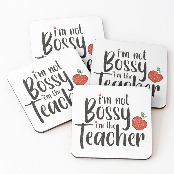 Item preview, i am not bossy a am the teacher designed and sold by saladiin.