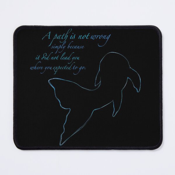Item preview, A path is not wrong simply because it did not lead you where you expected to go (Black Version) designed and sold by conscript.