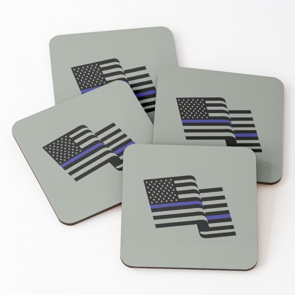 Item preview, Thin Blue Line Flag designed and sold by Sheepherder120.