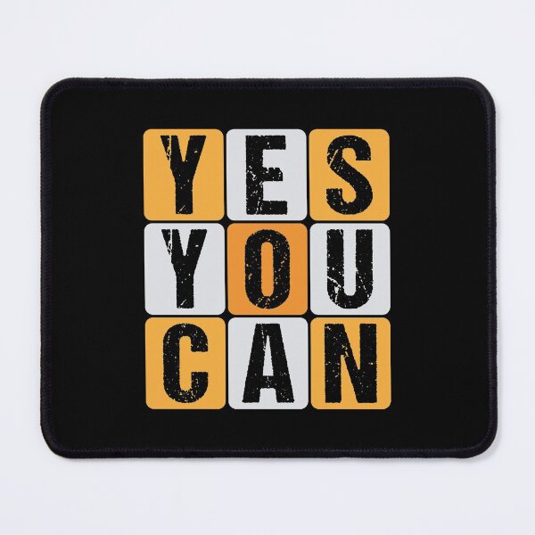Item preview, Yes You Can Motivational Quote designed and sold by GeeHanz.