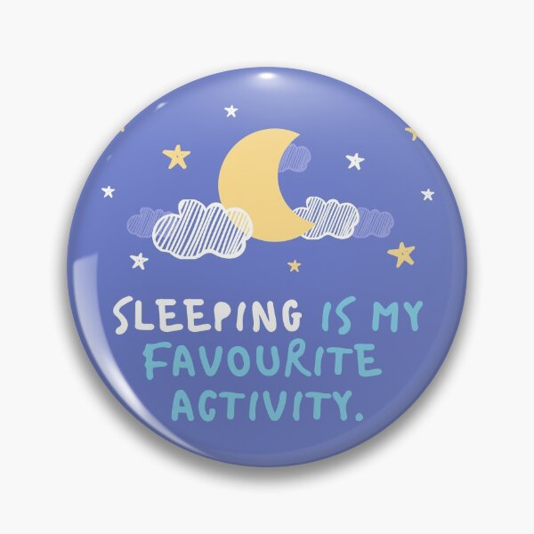 Item preview, Sleeping is my favourite activity designed and sold by babibluegarage.