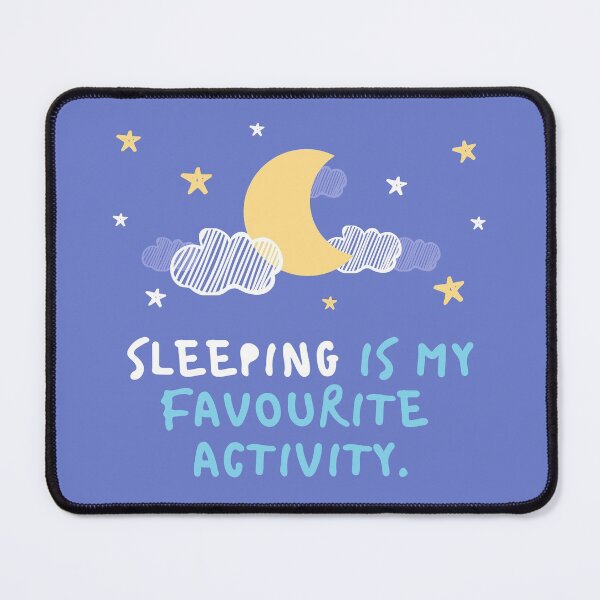 Item preview, Sleeping is my favourite activity designed and sold by babibluegarage.