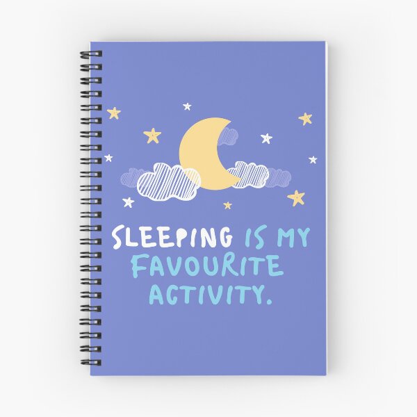 Item preview, Sleeping is my favourite activity designed and sold by babibluegarage.