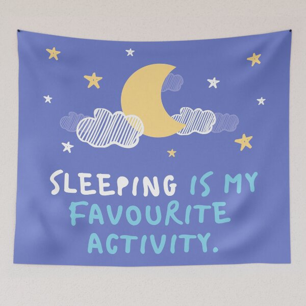 Item preview, Sleeping is my favourite activity designed and sold by babibluegarage.