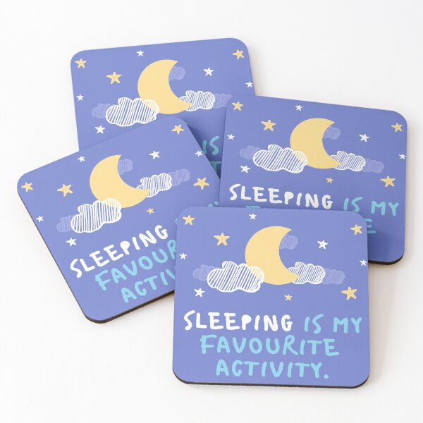Item preview, Sleeping is my favourite activity designed and sold by babibluegarage.