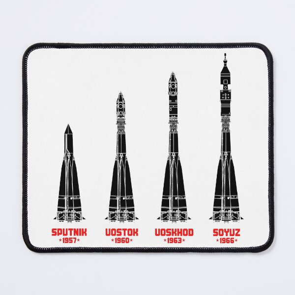 Item preview, Sputnik Vostok Voskhod Soyuz missiles Soviet Union Russia designed and sold by Mila1946.