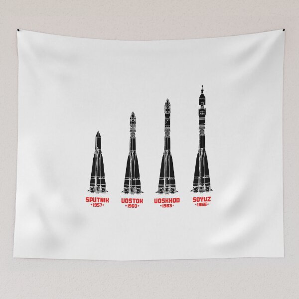 Item preview, Sputnik Vostok Voskhod Soyuz missiles Soviet Union Russia designed and sold by Mila1946.