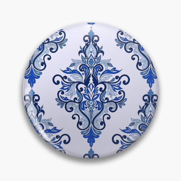 Item preview, Seamless Paisley Repeat Pattern - Blues designed and sold by SemDesigns1.