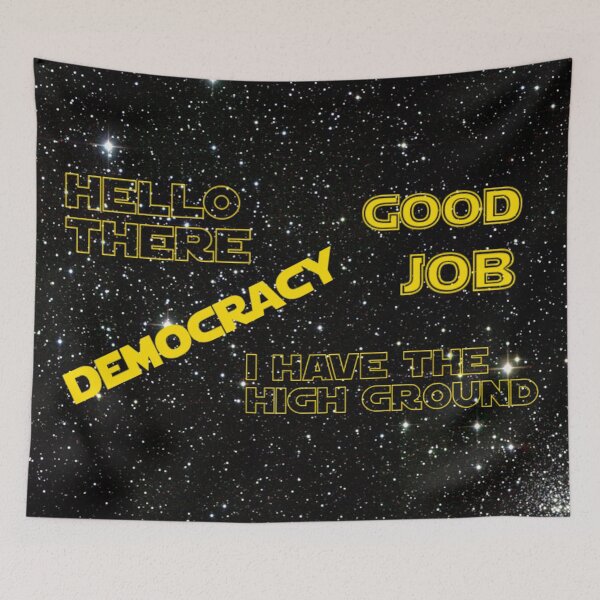 Item preview, 0bi Wan sci-fi quotes designed and sold by Atty123.