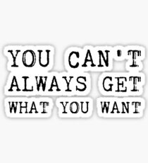 The Rolling Stones - Lyrics Sticker