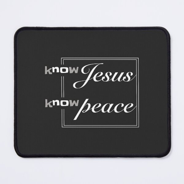 Item preview, Christian Design - Know Jesus, Know Peace designed and sold by simplydesignart.