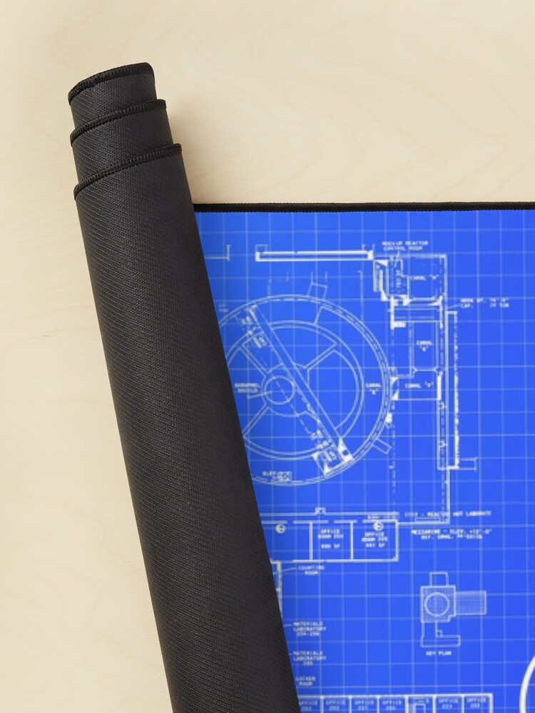 "SCP Site19 Blueprint" Mouse Pad for Sale by TopCatCabcurr Redbubble