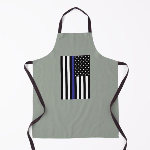 Item preview, Thin Blue Line Police Flag designed and sold by Sheepherder120.